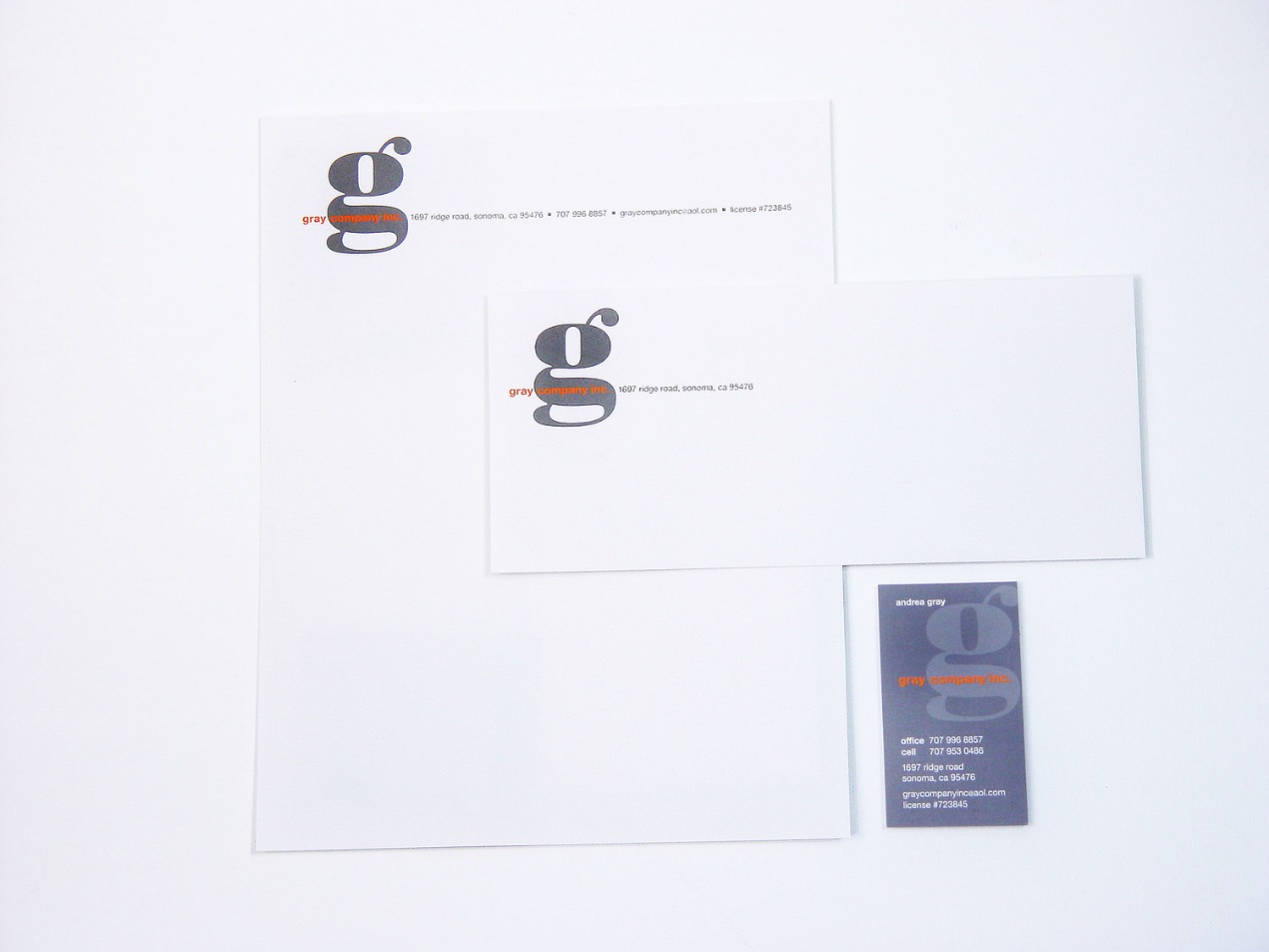 Gray Compaony Letterhead